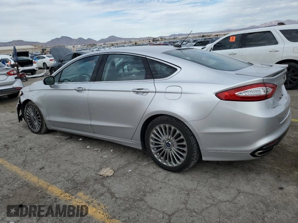 2014 Ford Fusion Titanium with VIN 3FA6P0K9XER164953, listed as a Copart auction lot 46131225 with 90,214 mi miles and Salvage Title. Bid and sale history available at DreamBid. Image 2.