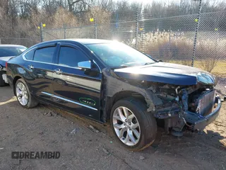 2018 Chevrolet Impala Premier with VIN 2G1125S39J9127607, listed as a IAAI auction lot 41230934 with 80,658 mi miles and . Bid and sale history available at DreamBid. Image 1.