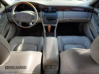 2002 Cadillac DeVille DTS with VIN 1G6KF57972U298182, listed as a Copart auction lot 80925674 with 89,416 mi miles and Salvage Title. Bid and sale history available at carsss.com. Image 8.