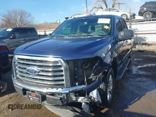 2016 Ford F-150 XL with VIN 1FTEW1CP1GKD15777, listed as a IAAI auction lot 41655022 with 140,534 mi miles and . Bid and sale history available at carsss.com. Image 6.