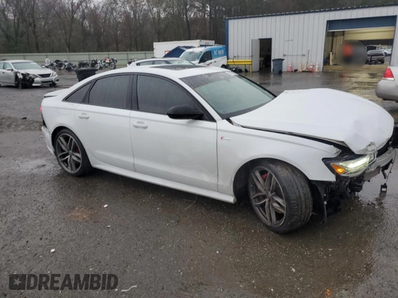 2017 Audi A6 Competition Prestige with VIN WAUF3AFC8HN057714, listed as a Copart auction lot 85747494 with 99,853 mi miles and Salvage Title. Bid and sale history available at carsss.com. Image 4.