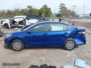 2018 Kia Rio LX with VIN 3KPA24AB0JE136739, listed as a IAAI auction lot 41608119 with 57,629 mi miles. Bid and sale history available at carsss.com. Image 14.