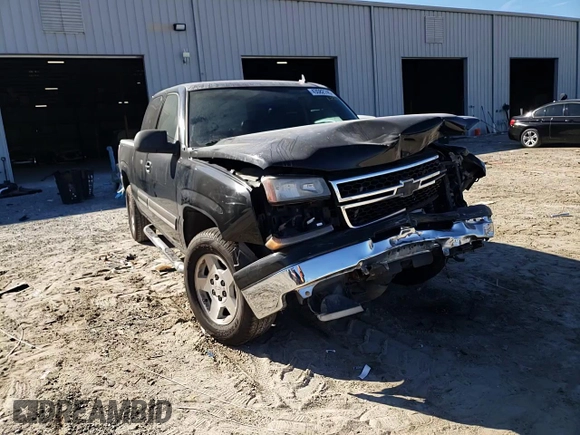 2006 Chevrolet Silverado 1500 LT1 with VIN 1GCEC19T06Z154227, listed as a Copart auction lot 43082745 with 197,982 mi miles and Salvage Title. Bid and sale history available at DreamBid. Image 11.