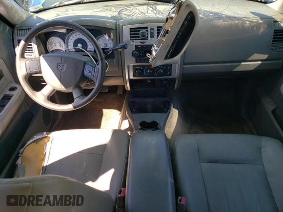 2005 Dodge Dakota Laramie with VIN 1D7HW58N35S158901, listed as a Copart auction lot 50382724 with 188,113 mi miles and Salvage Title. Bid and sale history available at DreamBid. Image 8.