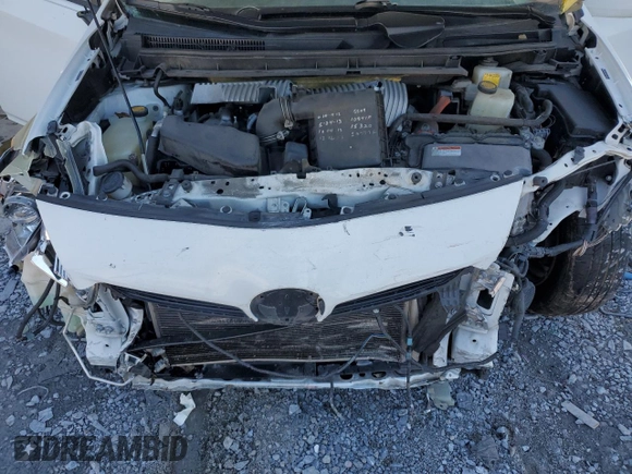2012 Toyota Prius One with VIN JTDKN3DUXC5461612, listed as a Copart auction lot 48218095 with 226,408 mi miles and Non Repairable. Bid and sale history available at DreamBid. Image 12.