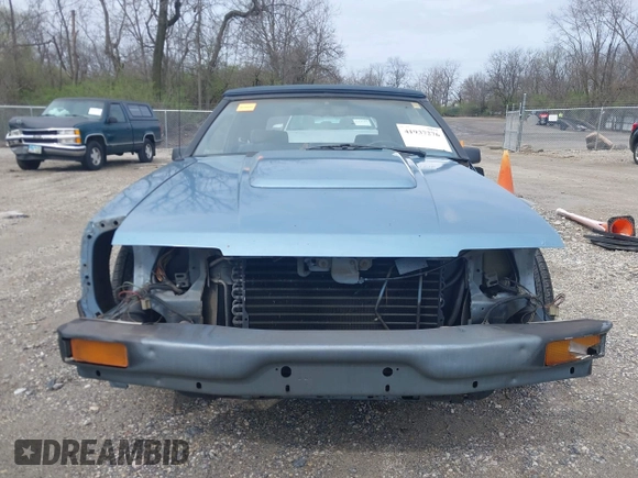 1985 Ford Mustang with VIN 1FABP27M5FF176417, listed as a IAAI auction lot 41937276 with 83,359 mi miles and . Bid and sale history available at DreamBid. Image 13.
