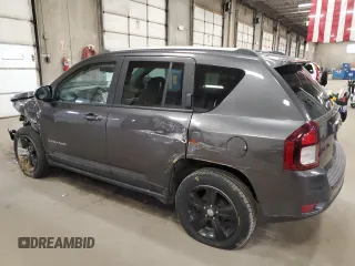 2017 Jeep Compass Sport with VIN 1C4NJCBA9HD146346, listed as a Copart auction lot 52344825 with 144,097 mi miles and Salvage Title. Bid and sale history available at DreamBid. Image 2.