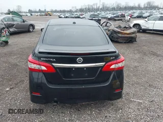2015 Nissan Sentra S with VIN 3N1AB7AP3FY250188, listed as a IAAI auction lot 41197719 with 165,538 mi miles and . Bid and sale history available at DreamBid. Image 17.