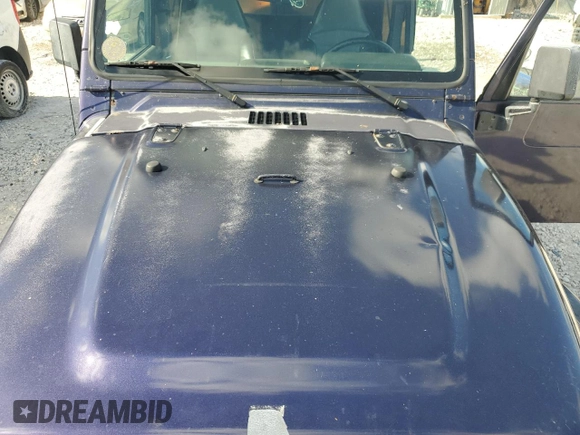 1998 Jeep Wrangler SE with VIN 1J4FY29P6WP705491, listed as a Copart auction lot 61873695 with 195,678 mi miles and Clean title. Bid and sale history available at DreamBid. Image 11.