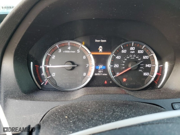 2020 Acura MDX w/Technology/A-Spec Pkg with VIN 5J8YD4H06LL032345, listed as a Copart auction lot 88302845 with 69,511 mi miles and Salvage Title. Bid and sale history available at carsss.com. Image 9.