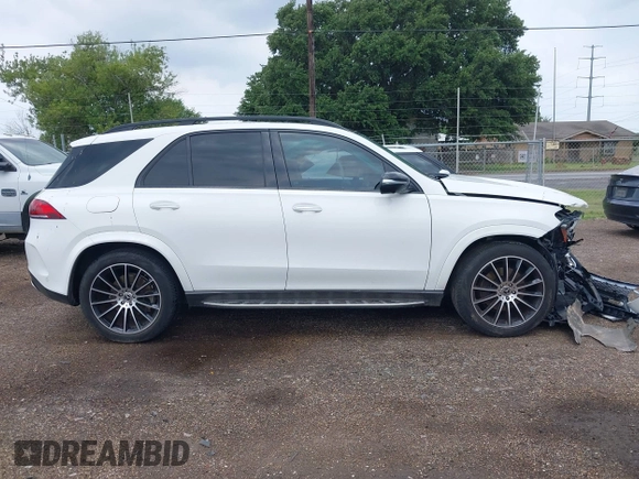 2020 Mercedes-Benz GLE 350 with VIN 4JGFB4JEXLA193905, listed as a IAAI auction lot 42347660 with 55,312 mi miles and . Bid and sale history available at DreamBid. Image 13.