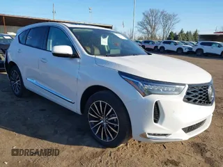 2025 Acura RDX Advance with VIN 5J8TC2H70SL008488, listed as a IAAI auction lot 42026105 with 9,770 mi miles and . Bid and sale history available at carsss.com. Image 1.