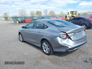 2016 Chrysler 200 Limited with VIN 1C3CCCAB9GN149515, listed as a IAAI auction lot 41987600 with 54,747 mi miles. Bid and sale history available at carsss.com. Image 3.