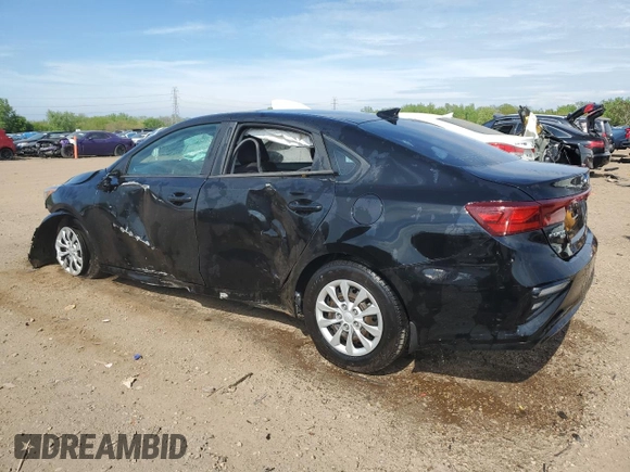 2019 Kia Forte LXS with VIN 3KPF24AD3KE105929, listed as a Copart auction lot 56757015 with 87,158 mi miles and Salvage title. Bid and sale history available at DreamBid. Image 2.