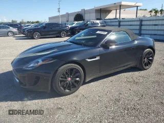 2015 Jaguar F-Type V6 with VIN SAJWA6E74F8K15229, listed as a Copart auction lot 73109184 with 62,245 mi miles and Salvage Title. Bid and sale history available at DreamBid. Image 1.