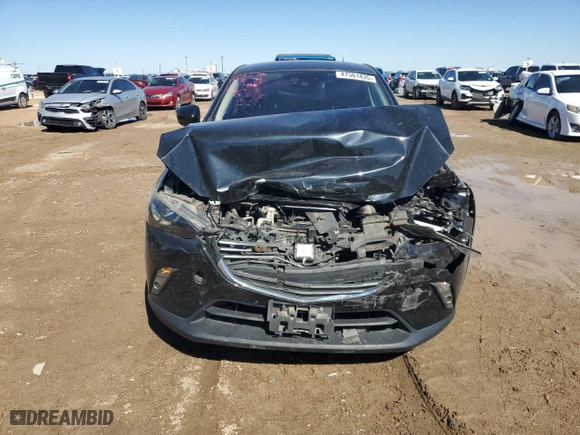 2017 Mazda CX-3 Grand Touring with VIN JM1DKFD77H0156571, listed as a Copart auction lot 47561835 with 72,528 mi miles and Salvage Title. Bid and sale history available at carsss.com. Image 5.