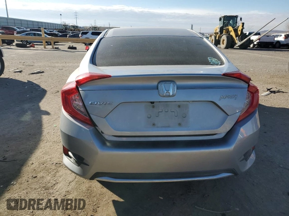 2020 Honda Civic Sedan LX with VIN 2HGFC2F69LH553241, listed as a Copart auction lot 41502005 with 105,751 mi miles and Salvage Title. Bid and sale history available at carsss.com. Image 6.