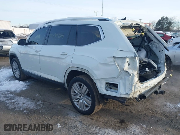 2018 Volkswagen Atlas SEL Premium z VIN 1V2NR2CA5JC503176, wystawiony jako IAAI lot #41294344 z przebiegiem 97 699 mil mil oraz . Historia ofert i sprzedaży dostępna na DreamBid. Obrazek 3.