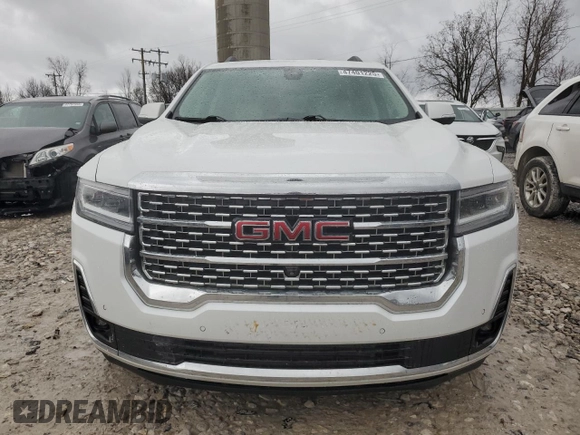 2020 GMC Acadia Denali with VIN 1GKKNXLS4LZ125359, listed as a Copart auction lot 47401225 with 74,478 mi miles and Clean Title. Bid and sale history available at carsss.com. Image 5.