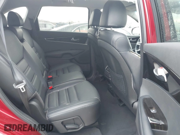 2019 Kia Sorento EX V6 with VIN 5XYPHDA54KG472174, listed as a IAAI auction lot 41509308 with 41,463 mi miles. Bid and sale history available at carsss.com. Image 8.