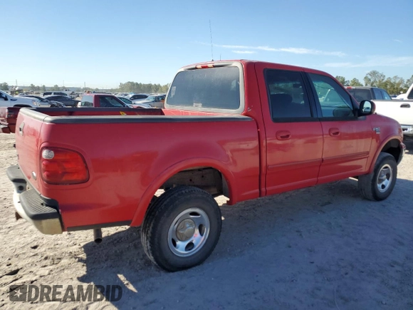 2002 Ford F-150 XLT with VIN 1FTRW08682KB16939, listed as a Copart auction lot 82190324 with 161,831 mi miles and Clean Title. Bid and sale history available at carsss.com. Image 3.