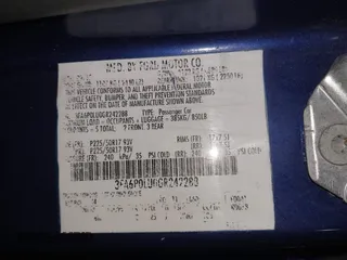 2016 Ford Fusion SE Hybrid with VIN 3FA6P0LU0GR242288, listed as a IAAI auction lot 41867085 with 114,063 mi miles. Bid and sale history available at carsss.com. Image 17.
