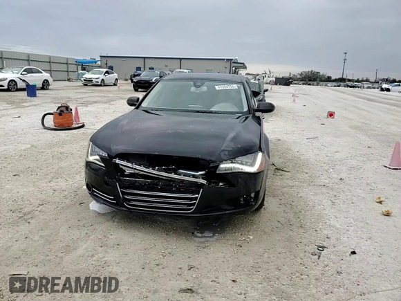 2014 Audi A8 3.0L TDI with VIN WAURMAFD8EN000802, listed as a Copart auction lot 41594755 with 131,171 mi miles and Salvage title. Bid and sale history available at DreamBid. Image 14.