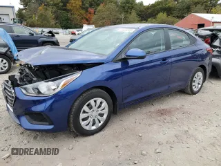 2022 Hyundai Accent SEL with VIN 3KPC24A66NE158763, listed as a Copart auction lot 72641223 with 30,317 mi miles. Bid and sale history available at carsss.com. Image 1.