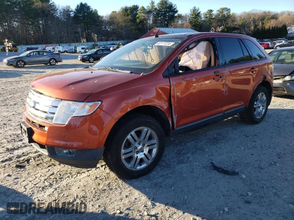 2007 Ford Edge SEL with VIN 2FMDK48C77BB70815, listed as a Copart auction lot 82177234 with 0 mi miles and Clean Title. Bid and sale history available at carsss.com. Image 1.