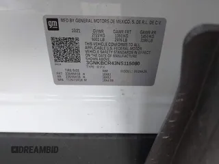 2022 Chevrolet Blazer LT с VIN 3GNKBCR43NS115080, выставлен на аукционе IAAI как лот 42193840 с пробегом 56 067 миль миль и . История ставок и продаж доступна на DreamBid. Изображение 9.
