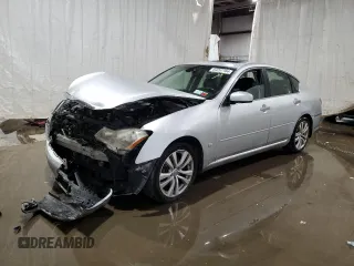 2009 Infiniti M with VIN JNKCY01F39M851190, listed as a Copart auction lot 64297164 with 221,933 mi miles and Salvage Title. Bid and sale history available at DreamBid. Image 1.