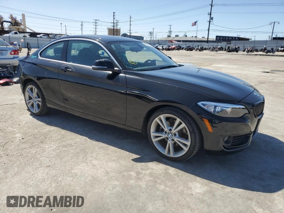 2015 BMW 2 Series 228i with VIN WBA1F9C52FVW98473, listed as a Copart auction lot 46229703 with 74,278 mi miles. Bid and sale history available at carsss.com. Image 4.