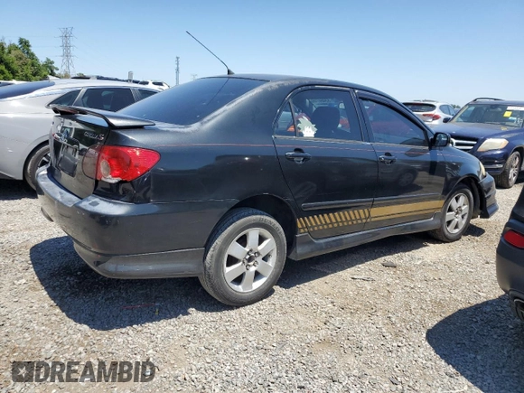 2007 Toyota Corolla CE with VIN 1NXBR32E07Z765488, listed as a Copart auction lot 53464745 with 253,650 mi miles and Salvage title. Bid and sale history available at DreamBid. Image 3.