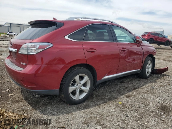 2011 Lexus RX 350 with VIN 2T2BK1BA3BC096841, listed as a Copart auction lot 55532455 with 77,644 mi miles and Salvage title. Bid and sale history available at DreamBid. Image 3.