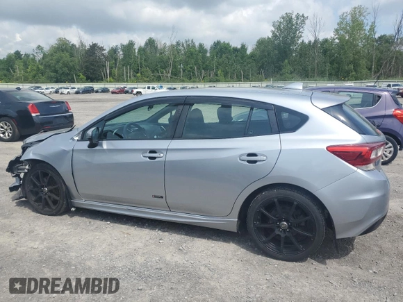 2017 Subaru Impreza Special Sports with VIN 4S3GTAM67H3752461, listed as a Copart auction lot 64255195 with 102,630 mi miles and Salvage title. Bid and sale history available at DreamBid. Image 2.