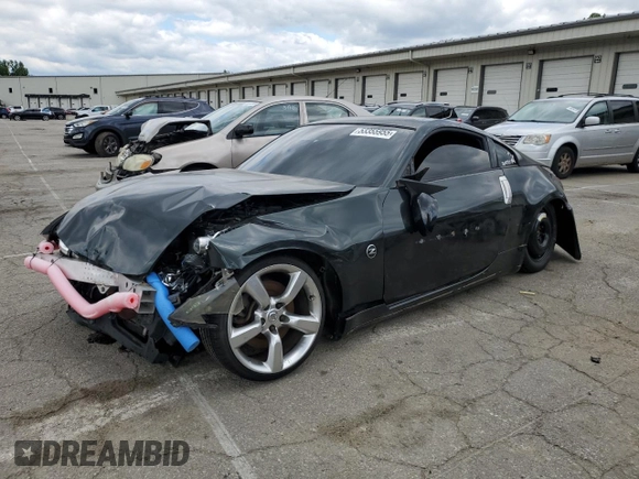 2007 Nissan 350Z Enthusiast z VIN JN1BZ34D87M502614, wystawiony jako Copart lot #53355955 z przebiegiem 70 416 mil mil oraz Szkoda całkowita • Salvage title. Historia ofert i sprzedaży dostępna na DreamBid. Obrazek 1.