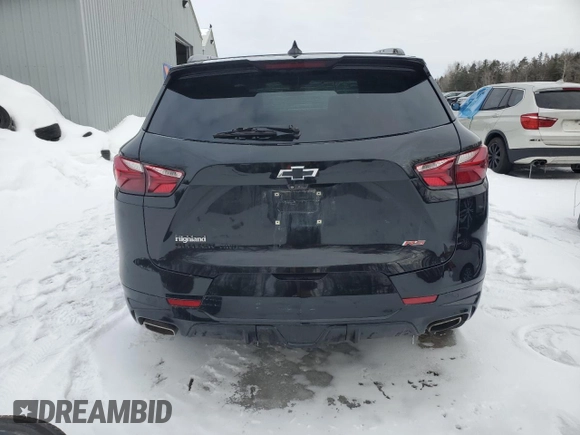 2019 Chevrolet Blazer RS with VIN 3GNKBJRSXKS635114, listed as a Copart auction lot 44191525 with Not Provided miles and Clean Title. Bid and sale history available at DreamBid. Image 6.