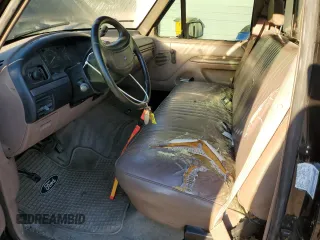1993 Ford F-150 with VIN 1FTDF15Y3PNB16410, listed as a Copart auction lot 77021344 with 256,508 mi miles and Salvage Title. Bid and sale history available at carsss.com. Image 7.