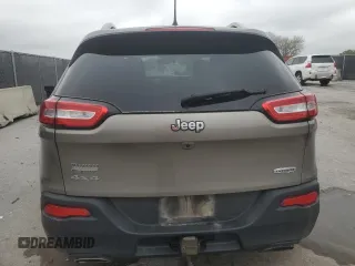 2018 Jeep Cherokee Latitude Plus with VIN 1C4PJMLXXJD597809, listed as a Copart auction lot 46794435 with 118,452 mi miles and Salvage Title. Bid and sale history available at DreamBid. Image 6.