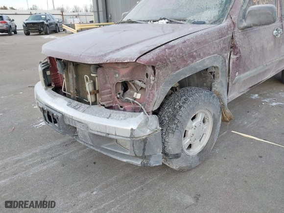 2007 Chevrolet Colorado LT w/1LT with VIN 1GCDT13E878140217, listed as a IAAI auction lot 41403848 with 153,589 mi miles. Bid and sale history available at carsss.com. Image 6.