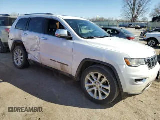2017 Jeep Grand Cherokee Limited 75th Anniversary with VIN 1C4RJFBT0HC893988, listed as a Copart auction lot 49894675 with 96,226 mi miles and Salvage title. Bid and sale history available at DreamBid. Image 4.