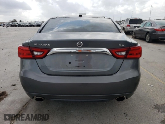2018 Nissan Maxima S with VIN 1N4AA6AP9JC394197, listed as a Copart auction lot 44939895 with 109,535 mi miles and Salvage Title. Bid and sale history available at DreamBid. Image 6.