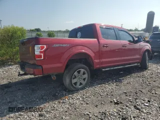 2019 Ford F-150 XL with VIN 1FTEW1C44KFD08541, listed as a Copart auction lot 66410744 with Not Provided miles and Salvage Title. Bid and sale history available at DreamBid. Image 3.
