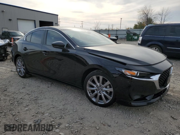 2021 Mazda 3 Preferred with VIN JM1BPBCL1M1342207, listed as a Copart auction lot 76626354 with 59,715 mi miles and Salvage Title. Bid and sale history available at DreamBid. Image 4.