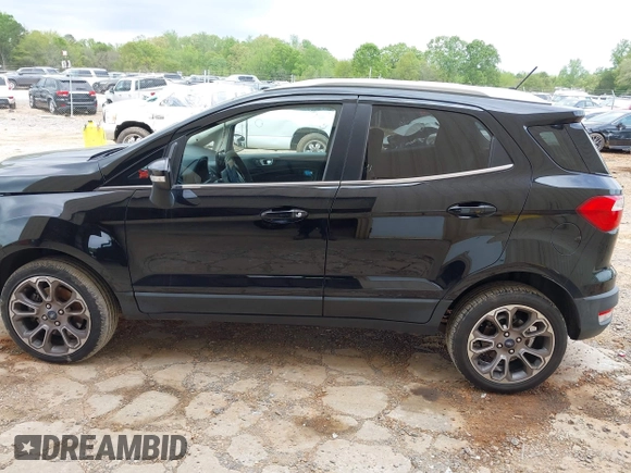 2019 Ford EcoSport Titanium z VIN MAJ6S3KL8KC281579, wystawiony jako IAAI lot #41995080 z przebiegiem 93 240 mil mil oraz . Historia ofert i sprzedaży dostępna na DreamBid. Obrazek 14.