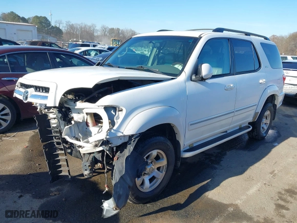 2005 Toyota Sequoia SR5 with VIN 5TDZT34A85S255793, listed as a IAAI auction lot 41173149 with 212,354 mi miles. Bid and sale history available at carsss.com. Image 17.