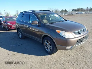 2012 Hyundai Veracruz Limited with VIN KM8NU4CC6CU185588, listed as a IAAI auction lot 41455986 with 175,675 mi miles and . Bid and sale history available at DreamBid. Image 1.