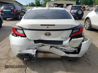 2022 Toyota GR86 with VIN JF1ZNBC13N8754114, listed as a Copart auction lot 57199954 with 20,758 mi miles and Salvage Title. Bid and sale history available at carsss.com. Image 6.