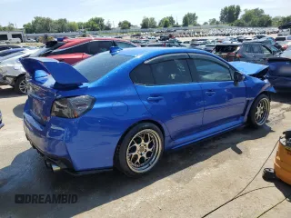 2016 Subaru WRX STI with VIN JF1VA2M64G9833602, listed as a Copart auction lot 68547164 with 102,919 mi miles and Salvage title. Bid and sale history available at DreamBid. Image 3.