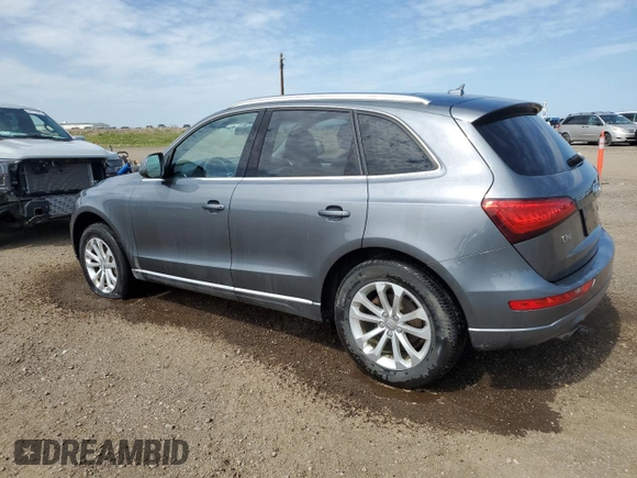 2014 Audi Q5 Progressiv with VIN WA1LFCFP0EA091641, listed as a Copart auction lot 64842565 with 103,483 mi miles and Salvage title. Bid and sale history available at DreamBid. Image 2.